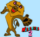 Dibujo Madagascar 2 Alex 2 pintado por aaaaaaaa