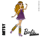 Dibujo Barbie Fashionista 1 pintado por evilo