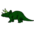 Dibujo Triceratops pintado por ajrdtg