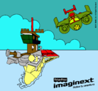 Dibujo Imaginext 18 pintado por Barco