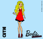 Dibujo Barbie Fashionista 3 pintado por andreabarragan