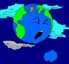 Dibujo Tierra enferma pintado por IVAN7888