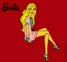 Dibujo Barbie sentada pintado por TaaLiiaH