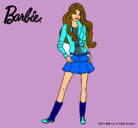 Dibujo Barbie juvenil pintado por eriakk