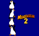 Dibujo Madagascar 2 Pingüinos pintado por fransuas