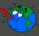 Dibujo Calentamiento global pintado por tatiii