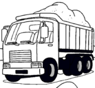 Dibujo Camión de carga pintado por santiagof