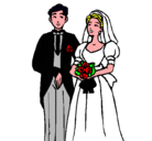 Dibujo Marido y mujer III pintado por maty