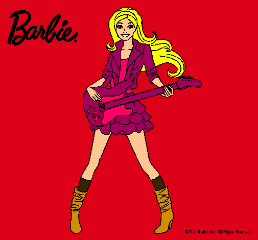 Barbie guitarrista