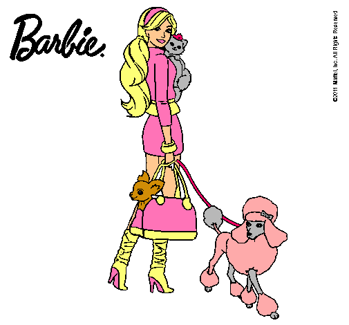 Barbie elegante