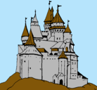 Dibujo Castillo medieval pintado por michael11