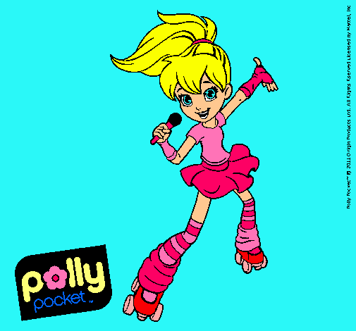 Dibujo Polly Pocket 2 pintado por princesisa