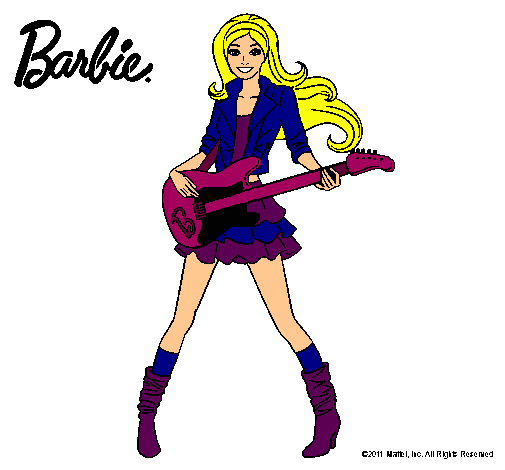 Barbie guitarrista