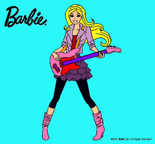 Barbie guitarrista