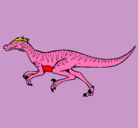 Dibujo Velociraptor pintado por MONIJULI