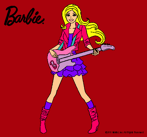 Barbie guitarrista