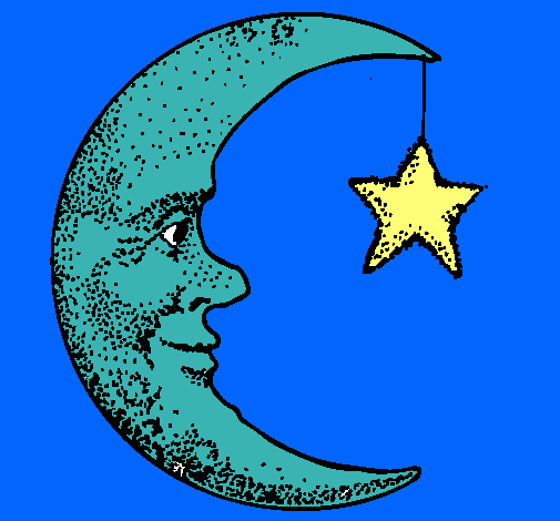 Luna y estrella