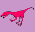 Dibujo Velociraptor II pintado por MONIJULI