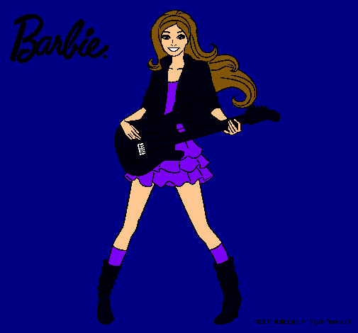 Barbie guitarrista