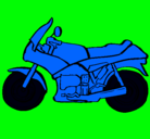 Dibujo Motocicleta pintado por mamabertaxav