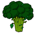 Dibujo Brócoli pintado por brocoli