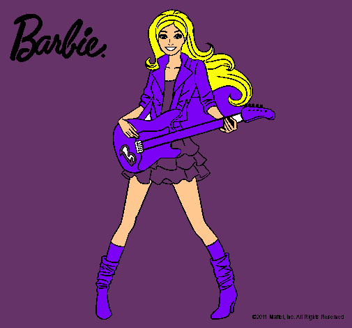 Barbie guitarrista