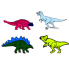 Dibujo Dinosaurios de tierra pintado por TAKESHI