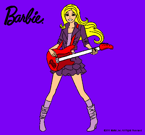 Barbie guitarrista