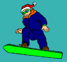 Dibujo Snowboard pintado por mlj2401