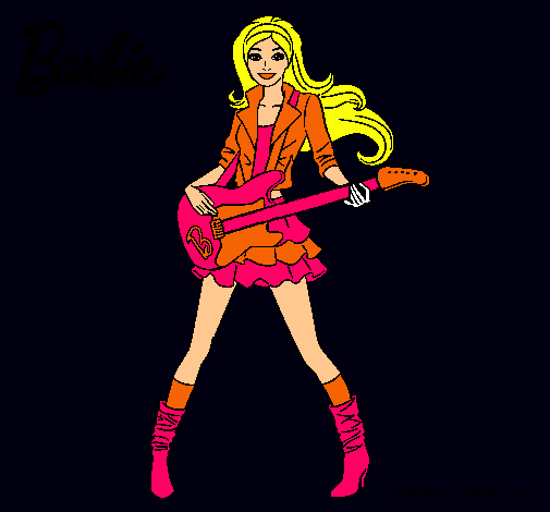 Barbie guitarrista