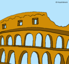 Dibujo Coliseo pintado por saraB