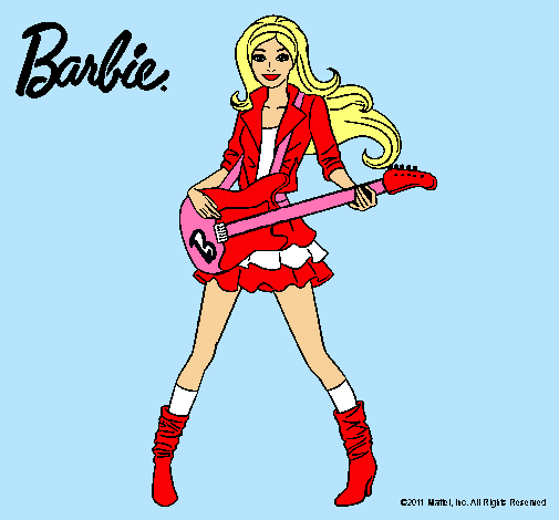 Barbie guitarrista