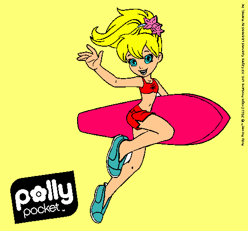 Dibujo Polly Pocket 3 pintado por isabechisa
