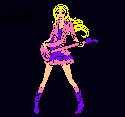 Barbie guitarrista