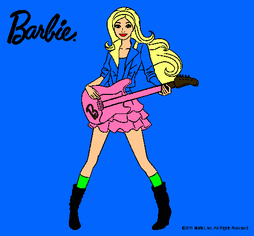 Barbie guitarrista