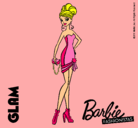 Dibujo Barbie Fashionista 5 pintado por lunamay