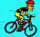 Dibujo Ciclismo pintado por vidrerenca
