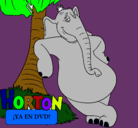 Dibujo Horton pintado por Gary