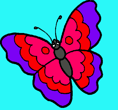 Dibujo Mariposa pintado por yubith