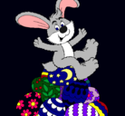Dibujo Conejo de Pascua pintado por DarkNight