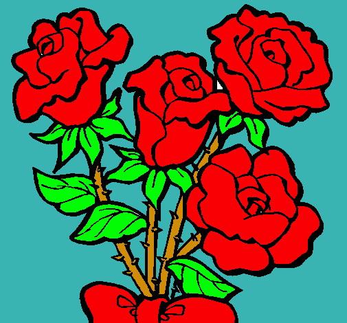 Ramo de rosas