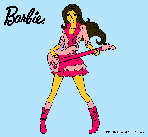 Barbie guitarrista