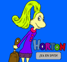 Dibujo Horton - Sally O'Maley pintado por lizzzzzzzzzz