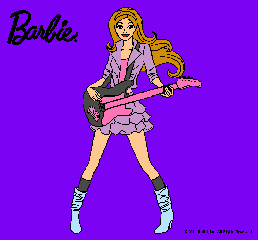 Barbie guitarrista