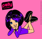 Dibujo Polly Pocket 13 pintado por eliana