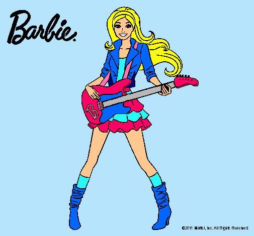 Barbie guitarrista