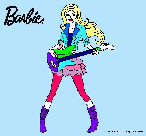 Barbie guitarrista