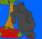Dibujo Horton pintado por yago