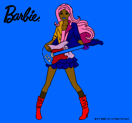 Barbie guitarrista