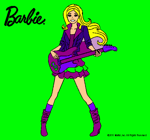 Barbie guitarrista